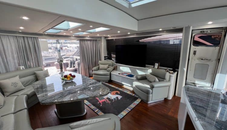 sofa yacht dubai black