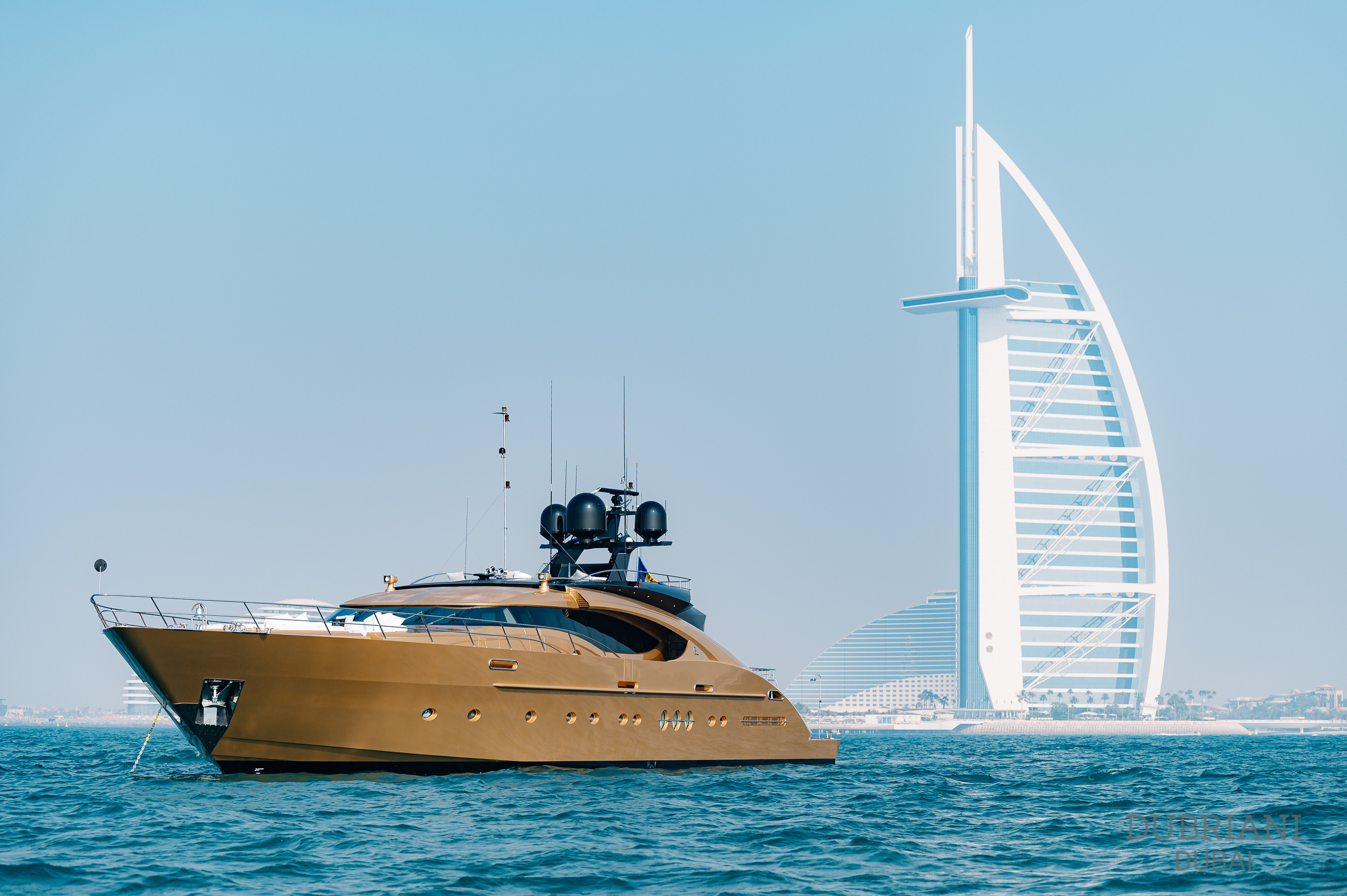 burj al arab dubai superyacht