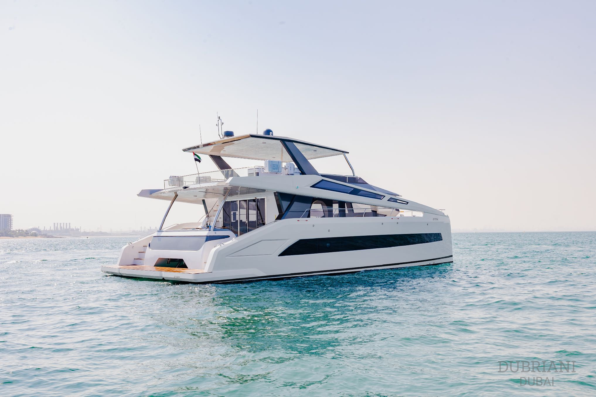 dubai yacht rentals with a luxury catamaran