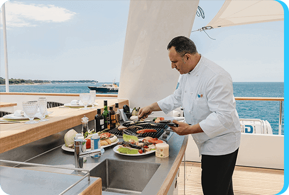 Elevate Your Yacht Experience with a Private Chef on Board