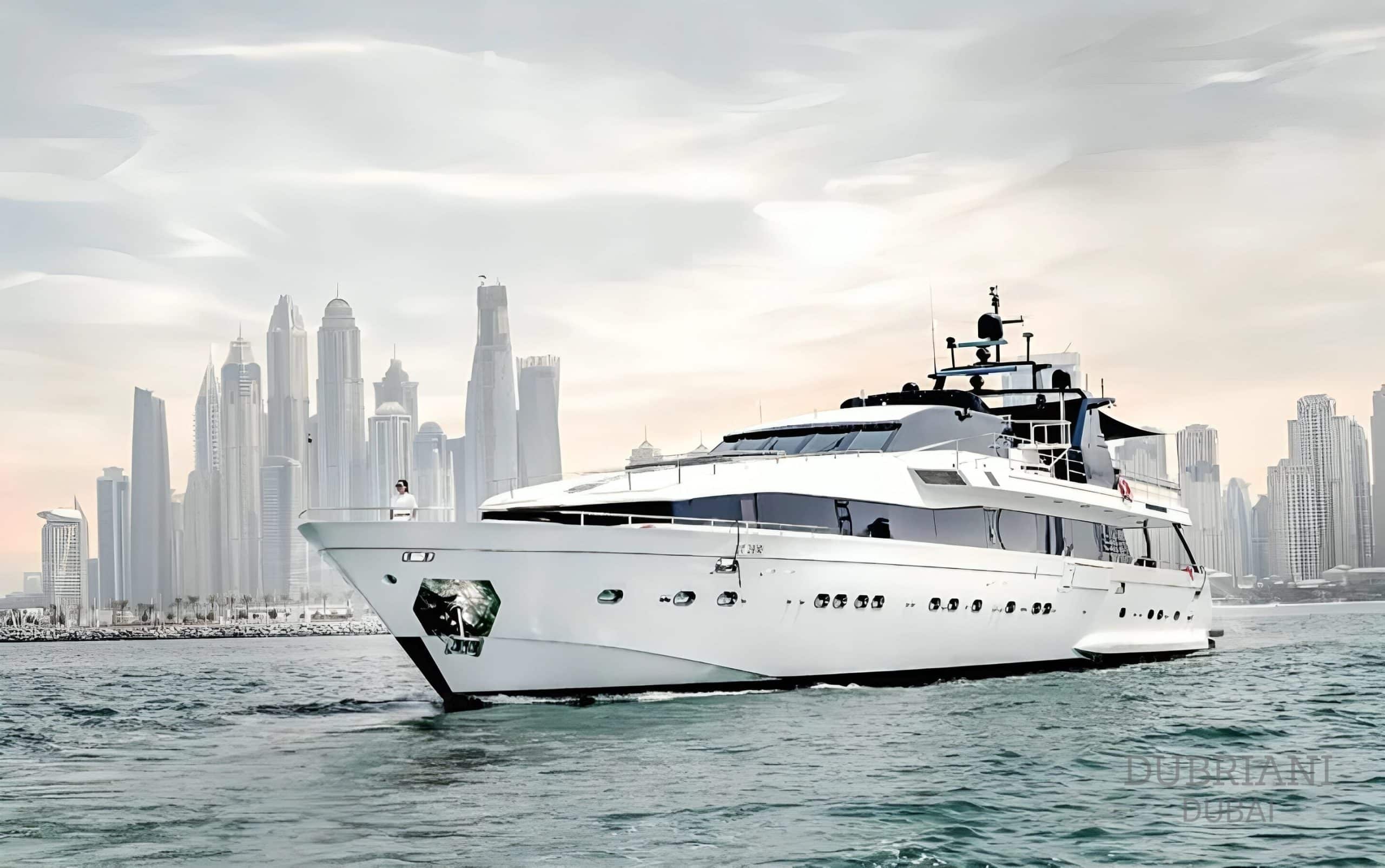 Discover Unmatched Luxury and Fun with the Trinity 135 Yacht Charter from Dubriani Yachts