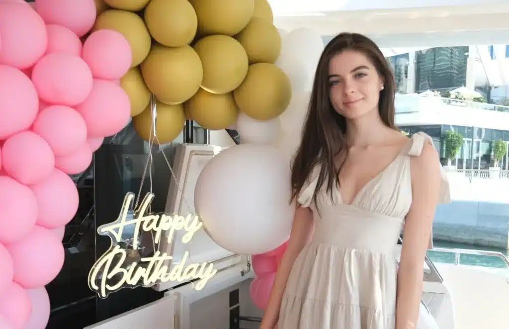 Yacht Birthday Party Dubai