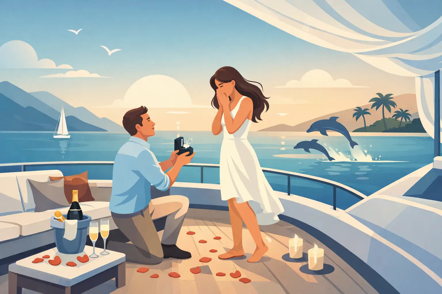 9 Top Yacht Proposal Ideas That Feel Private