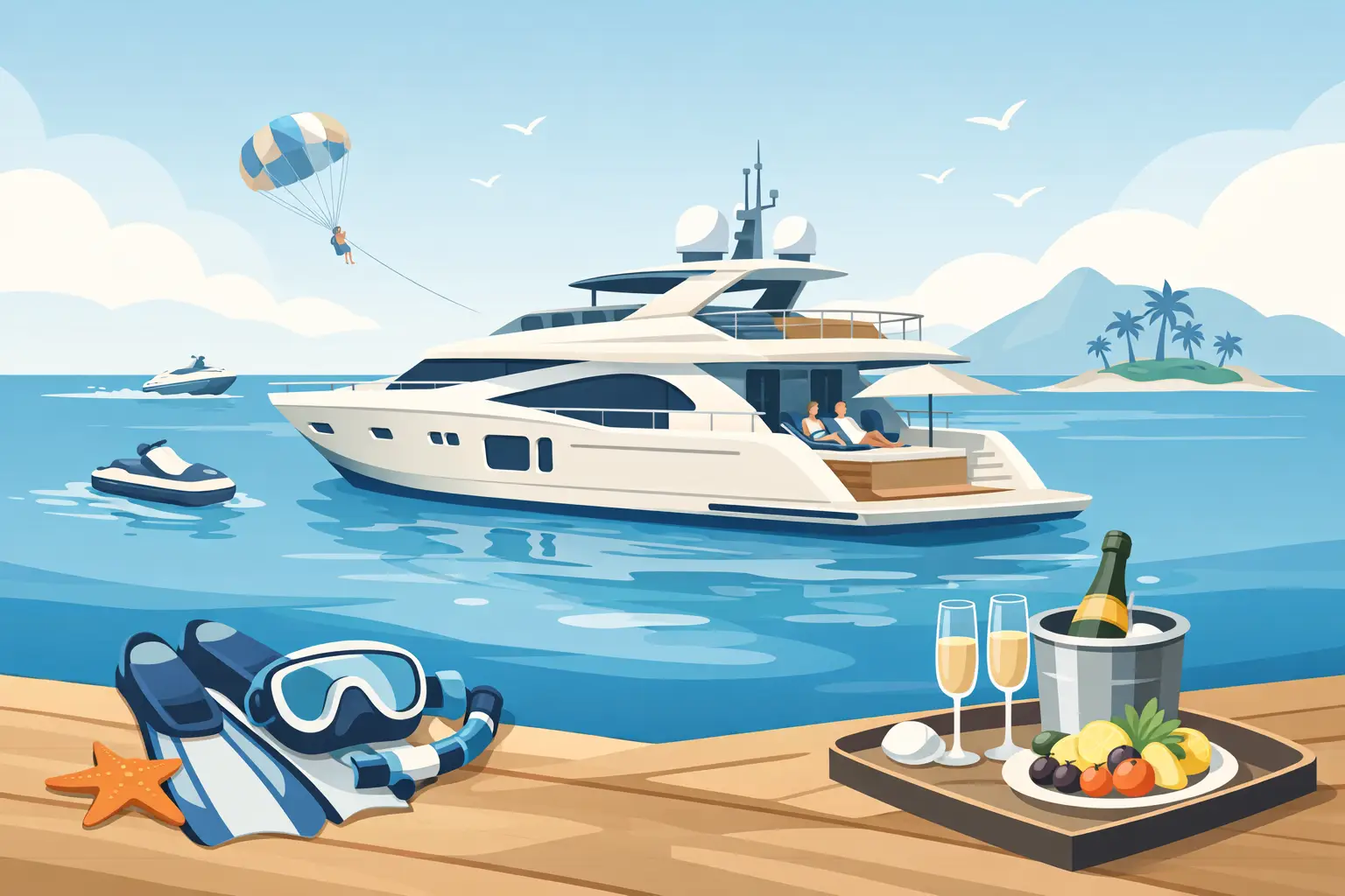 Guide to Yacht Charter Add Ons