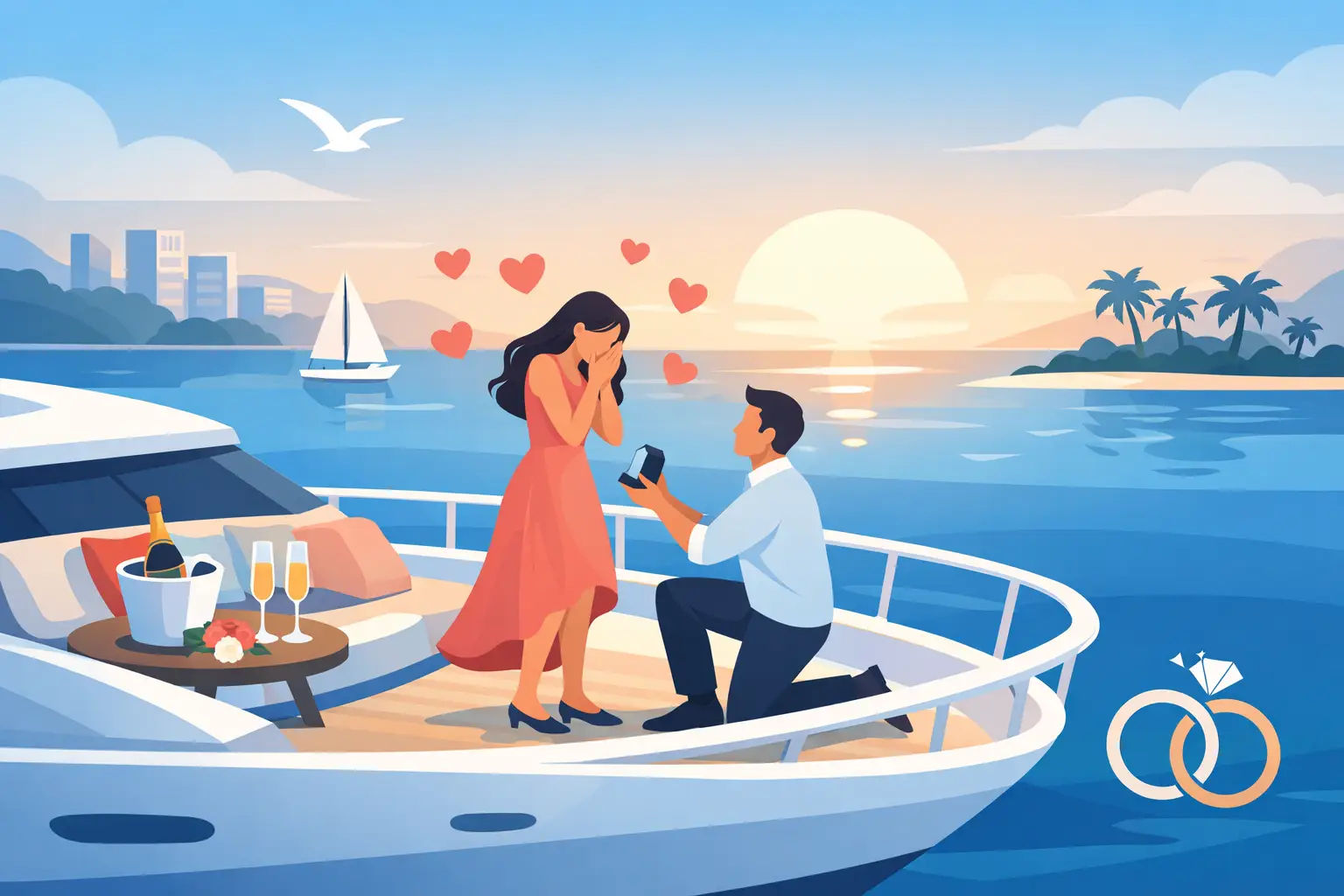 How to Book Yacht Proposals That Feel Flawless