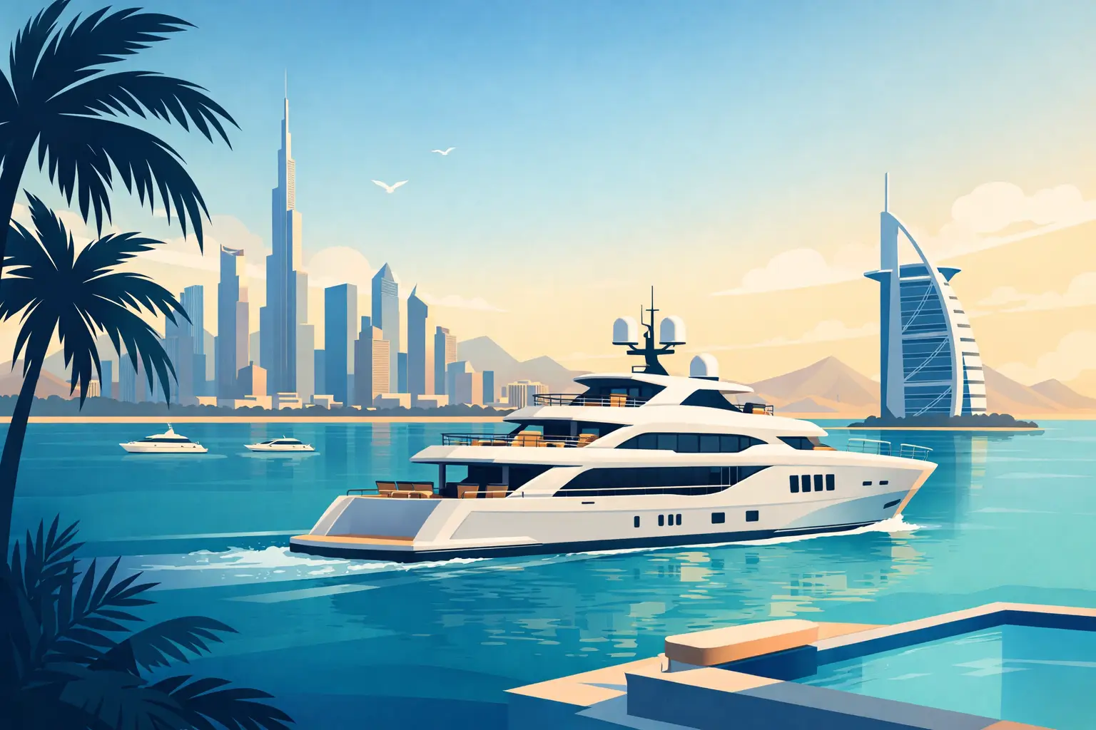 Super Yacht Dubai: What the Best Charter Buys