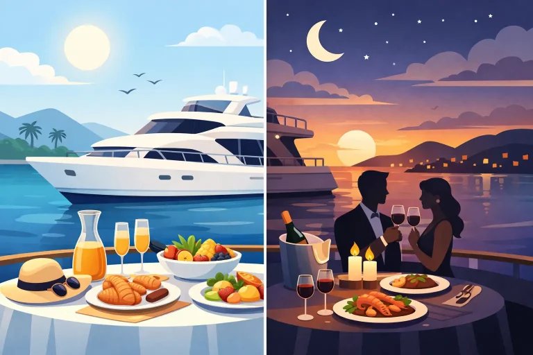 Yacht Brunch Versus Dinner: Which Wins?