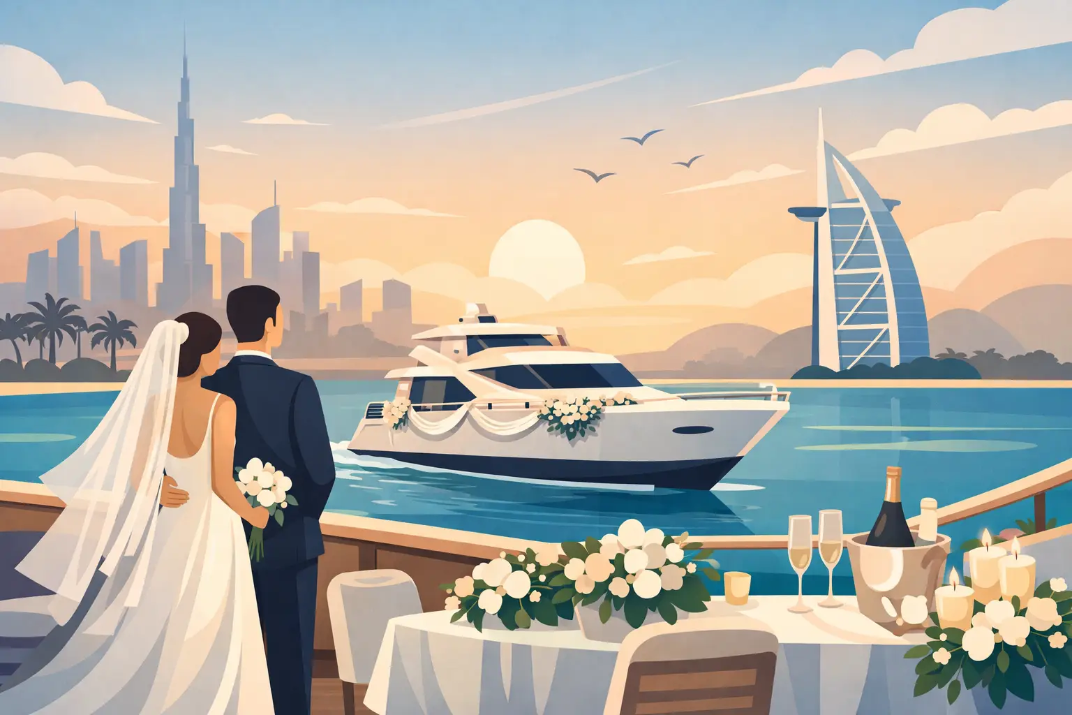 Yacht Charter for Wedding Dubai: What to Book