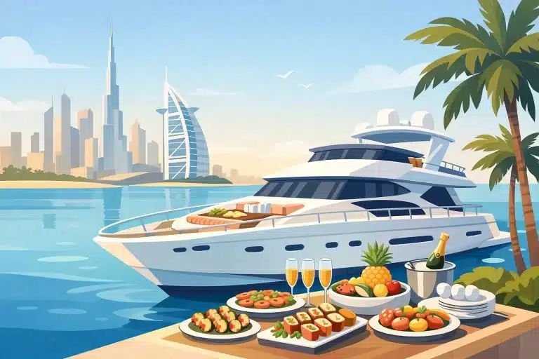 12 Best Yacht Catering Menu Ideas for Dubai