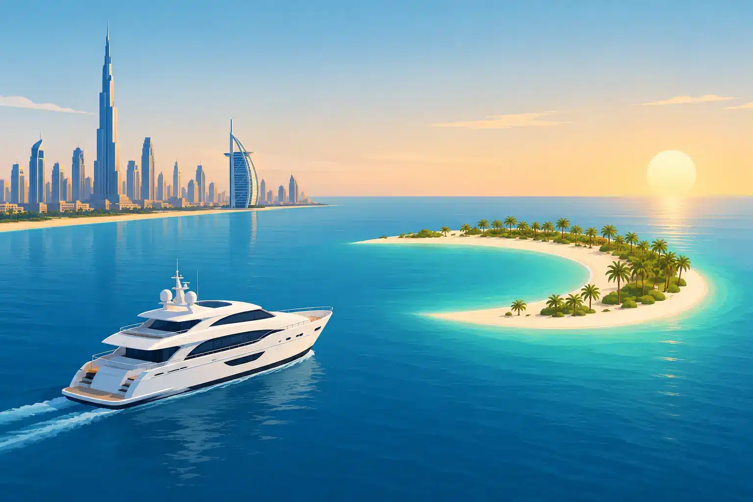 How to Plan a Moon Island Cruise From Dubai