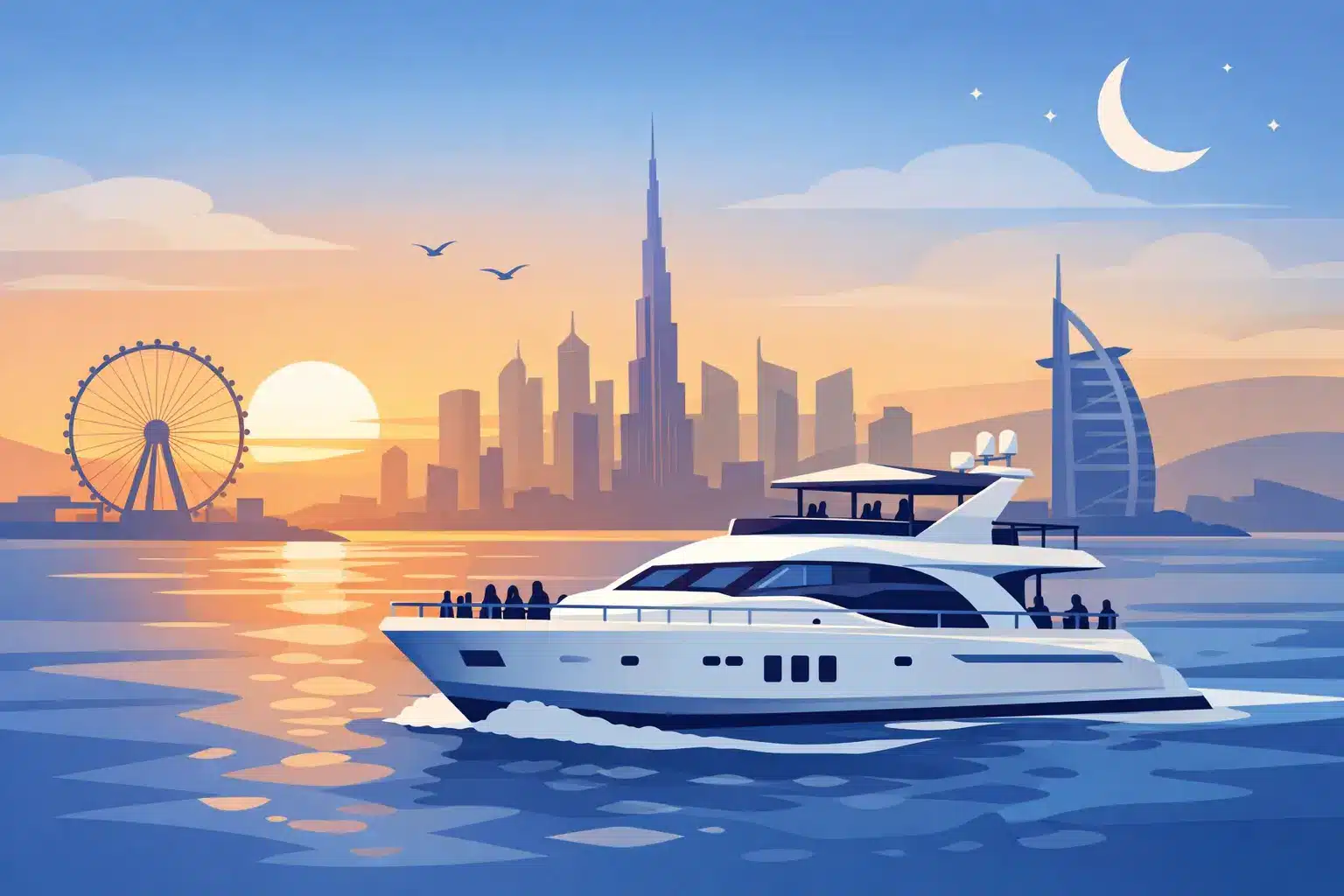 Your Guide to Yacht Party Timing in Dubai