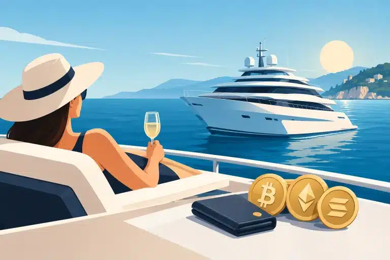 Crypto Charters: A Private Yacht, Paid Your Way